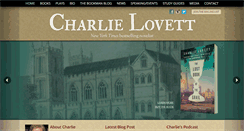 Desktop Screenshot of charlielovett.com