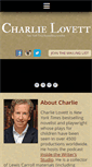 Mobile Screenshot of charlielovett.com